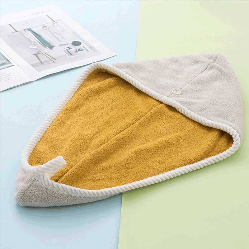 Microfiber Hair Turban Towel Wrap Rapid Hair Drying Towel